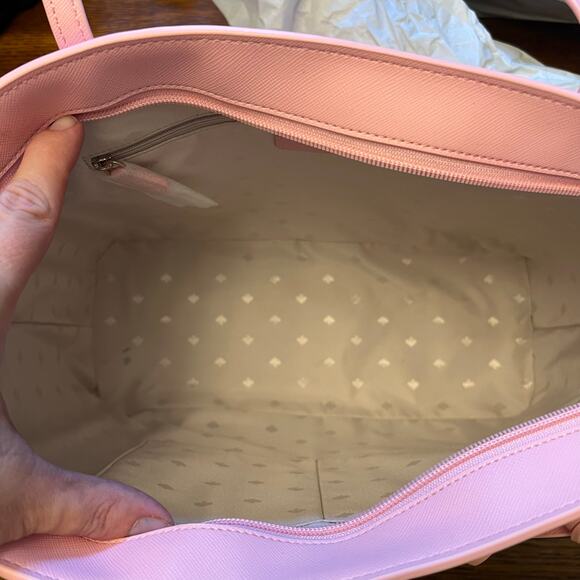 NWT Kate Spade Schuler Medium Mitten Pink Tote Bag - Picture 10 of 16
